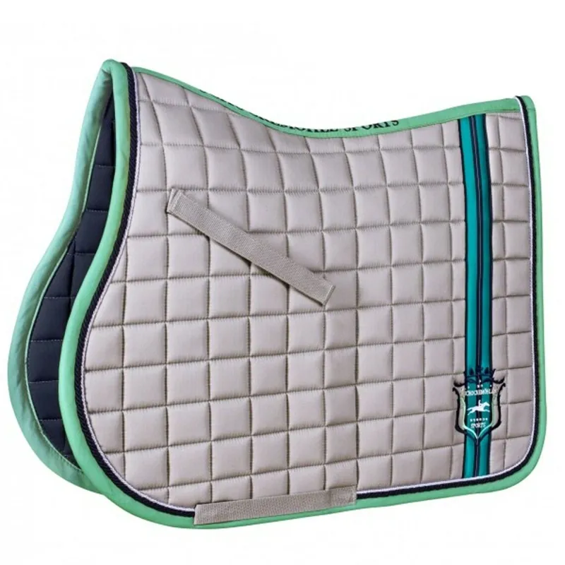 Schockemohle Action Pad S Style Jumping Saddlepad - Silver